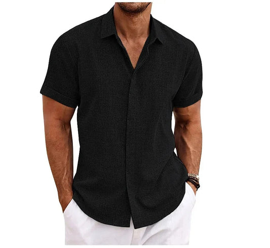 Elian – Camicia in Lino da Uomo