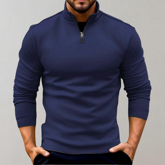 Polo con Chiusura a Zip per Uomo
