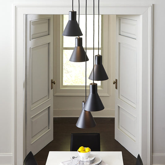 Lampada a Sospensione Vintage a Grappolo con Filamento
