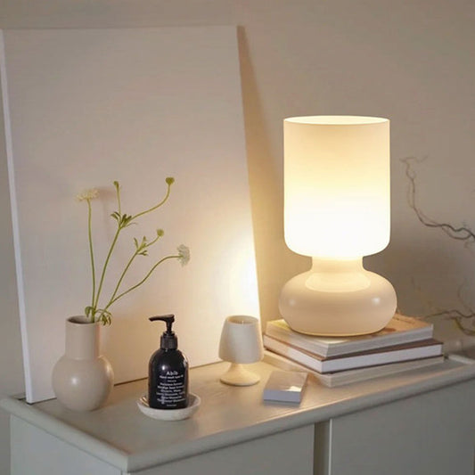 Lampada da Comodino in Ceramica con Dimmer