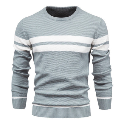 Maglione a Righe Regular Fit