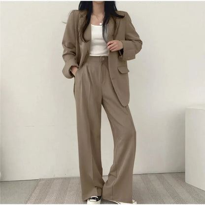 Completo Blazer Due Pezzi da Donna