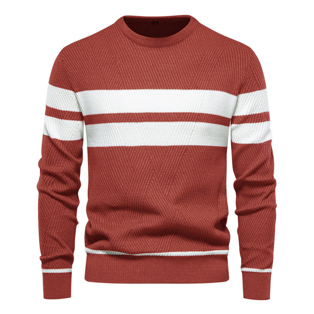 Maglione a Righe Regular Fit