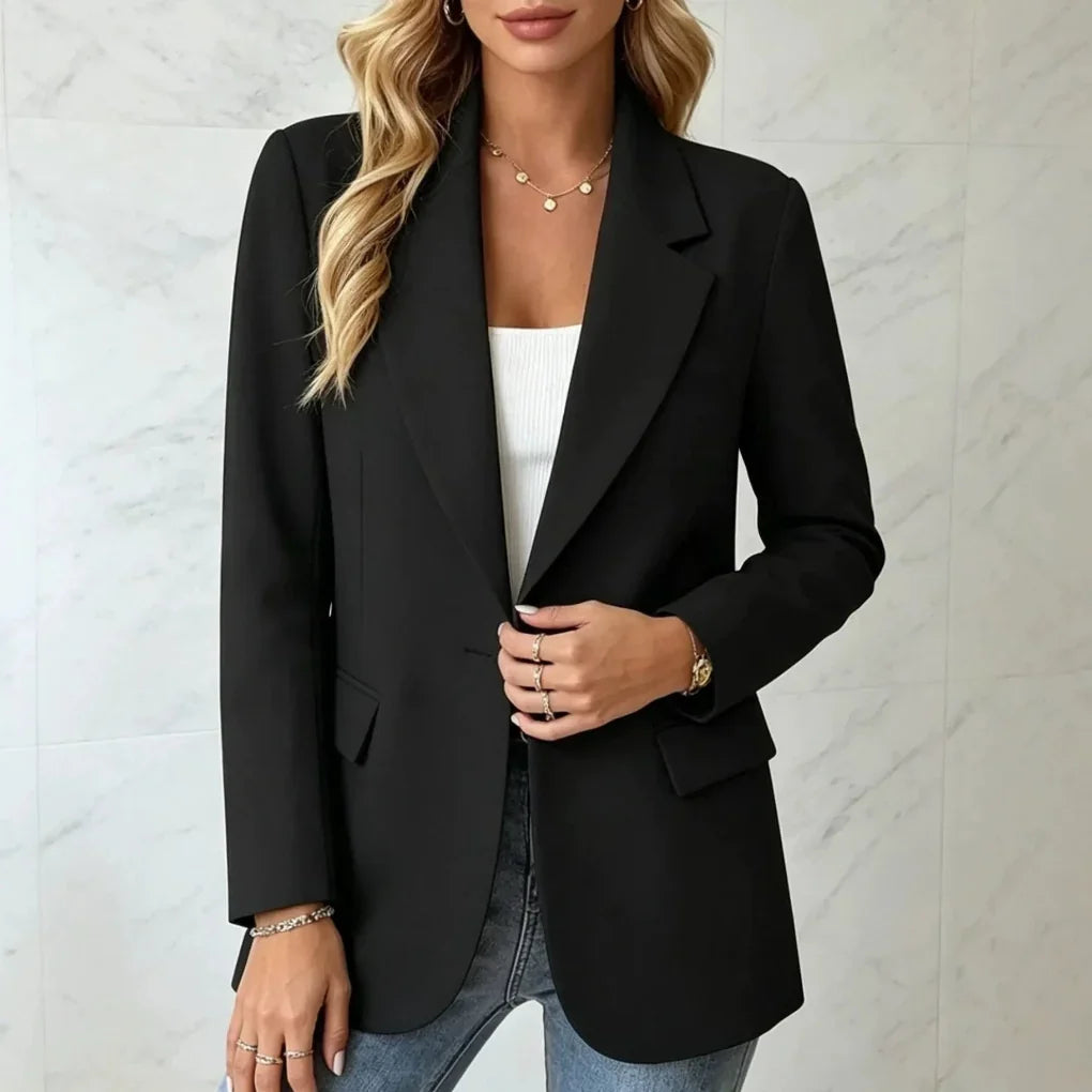 Blazer Lungo con Revers