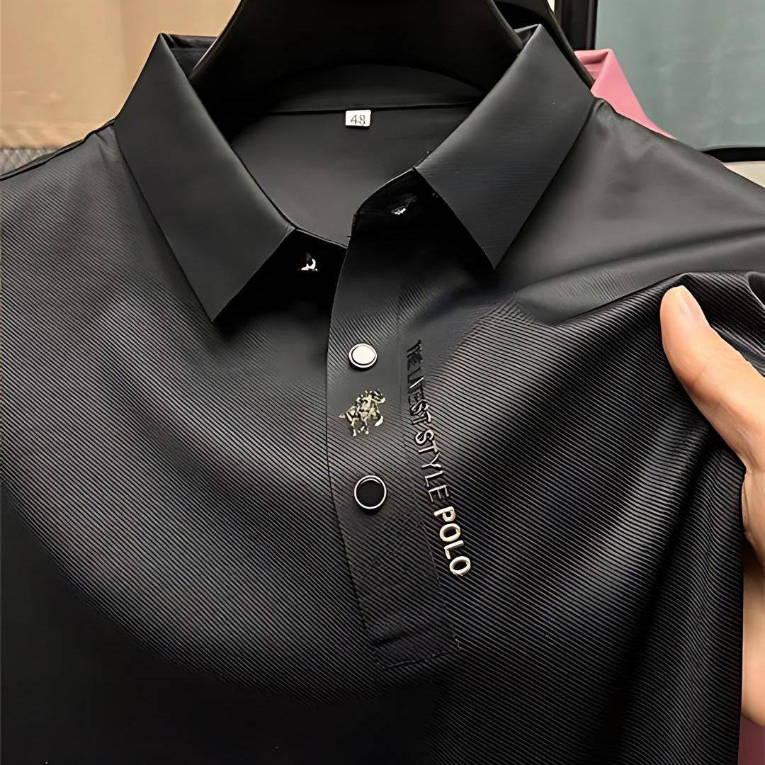 Polo di Lusso in Ice Silk per Uomo