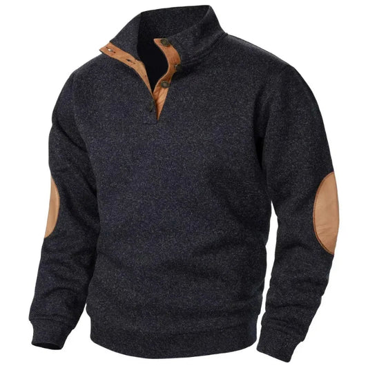 Felpa con scollo a V per uomo
