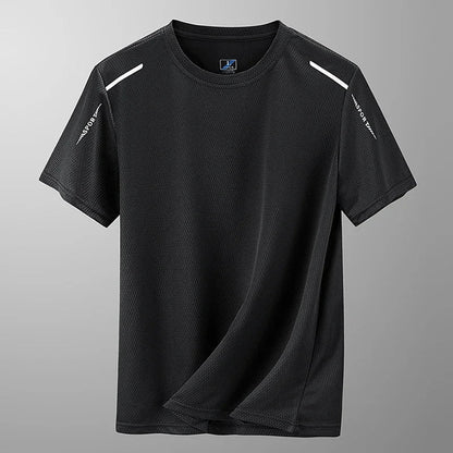 T-shirt sportiva ad asciugatura rapida da uomo