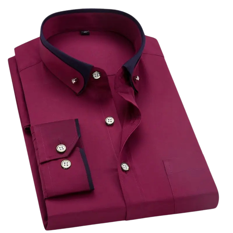 Camicia da Lavoro No-Stiro con Elastan