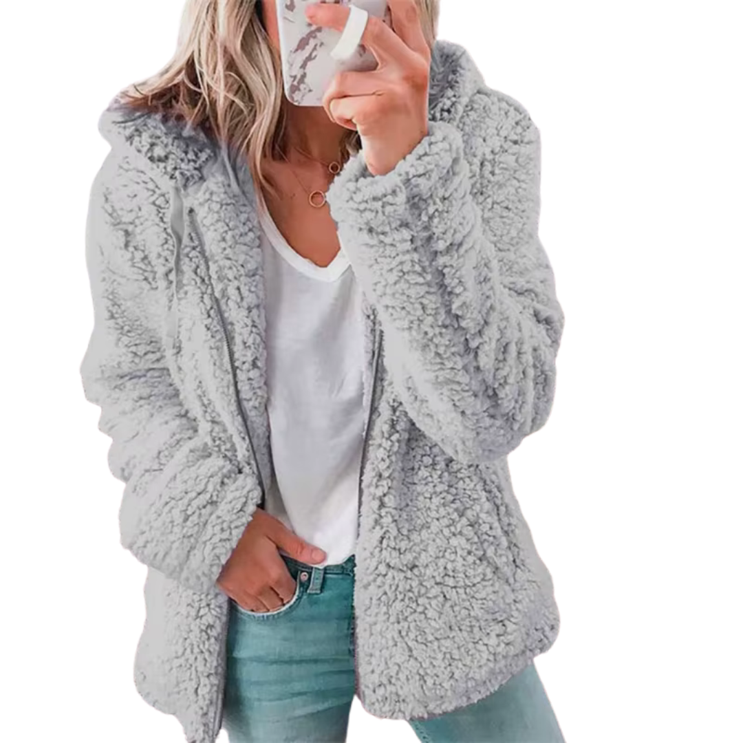 Liv – felpa con cappuccio calda in peluche