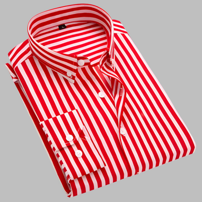 Camicia in cotone Oxford a quadri da uomo