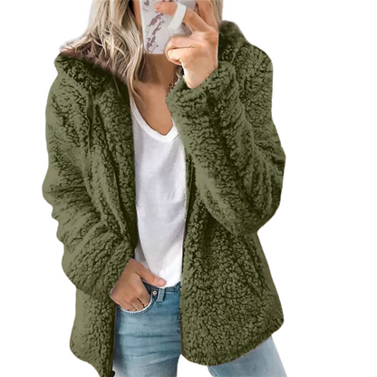 Liv – felpa con cappuccio calda in peluche