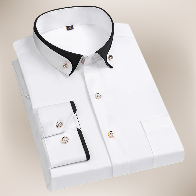 Camicia da Lavoro No-Stiro con Elastan