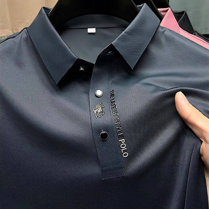 Polo di Lusso in Ice Silk per Uomo