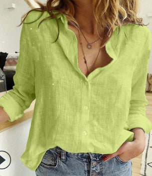 Lize - Camicetta in lino da donna