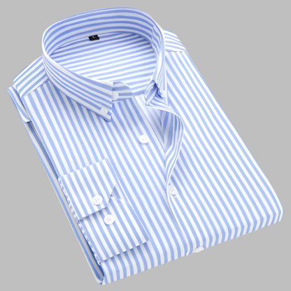 Camicia in cotone Oxford a quadri da uomo