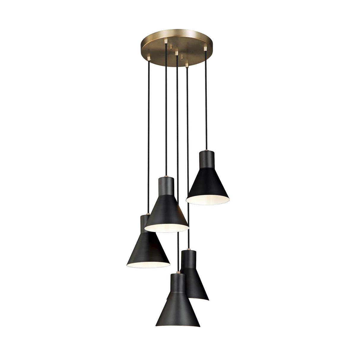 Lampada a Sospensione Vintage a Grappolo con Filamento
