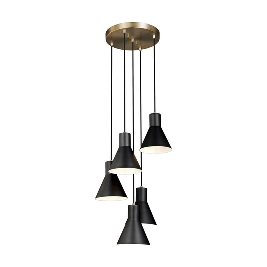 Lampada a Sospensione Vintage a Grappolo con Filamento