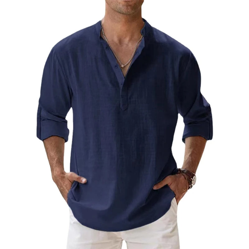 Camicia Leggera da Uomo per Primavera & Estate