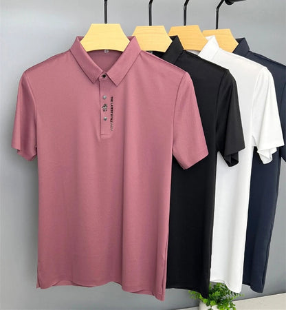 Polo di Lusso in Ice Silk per Uomo