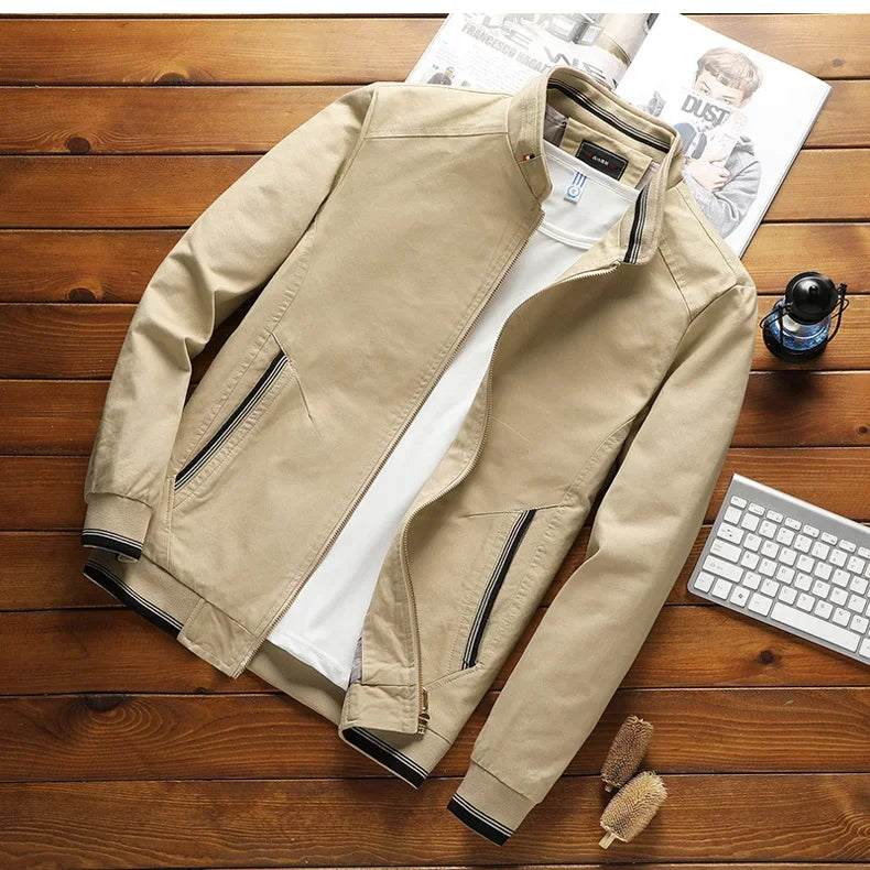 Bomber in Cotone di Stile per Uomo