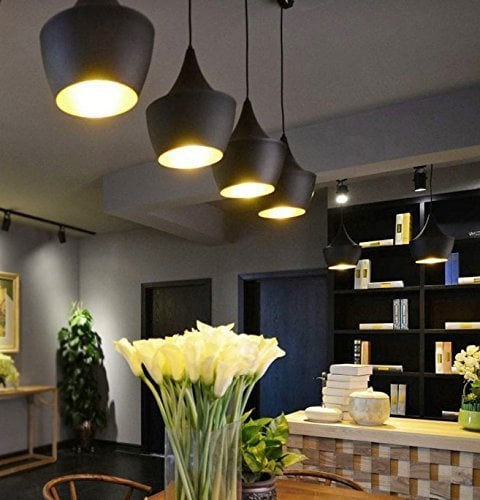 Lampada a Sospensione Industriale a Gabbia