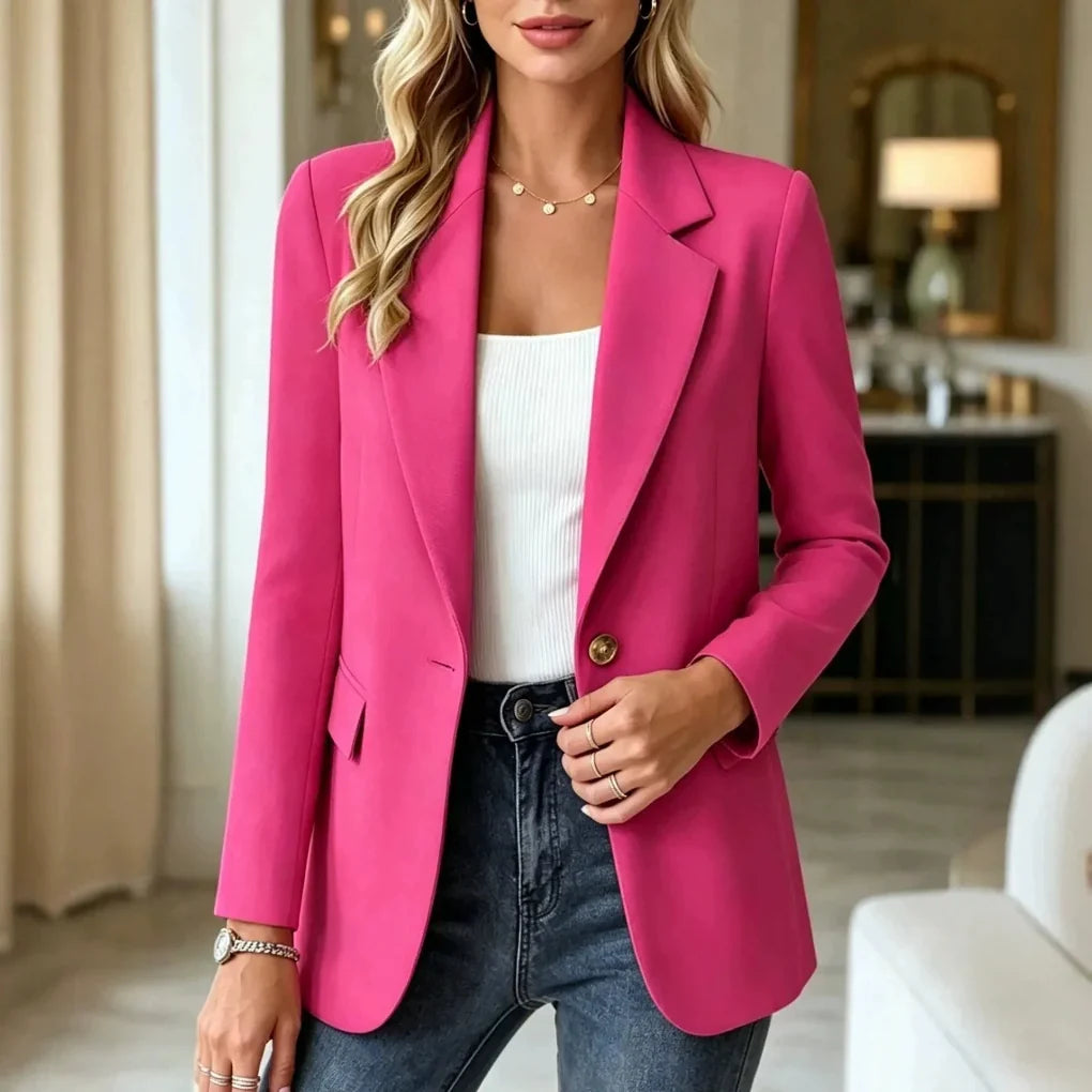 Blazer Lungo con Revers