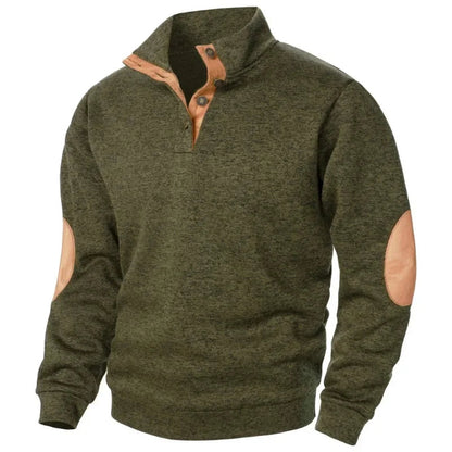 Felpa con scollo a V per uomo