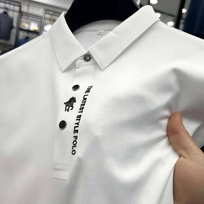 Polo di Lusso in Ice Silk per Uomo