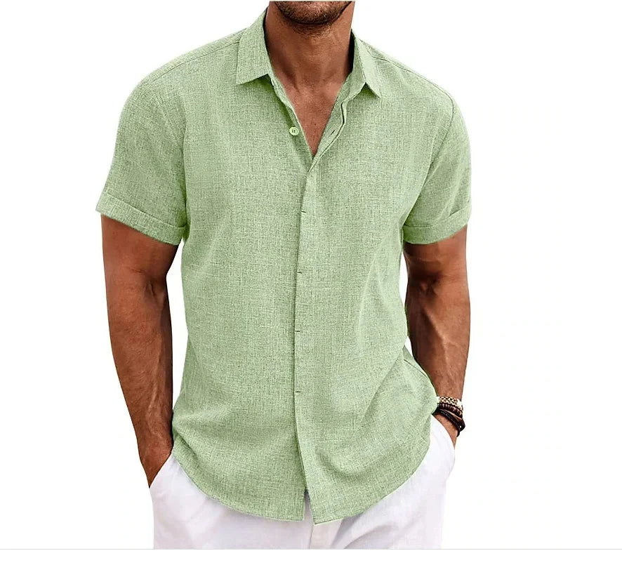 Elian – Camicia in Lino da Uomo