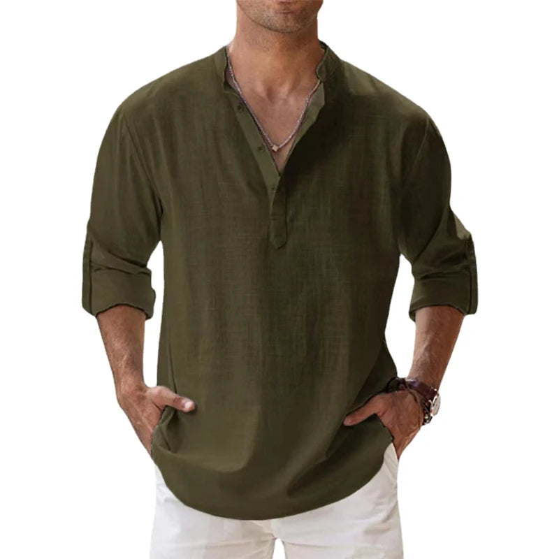 Camicia Leggera da Uomo per Primavera & Estate