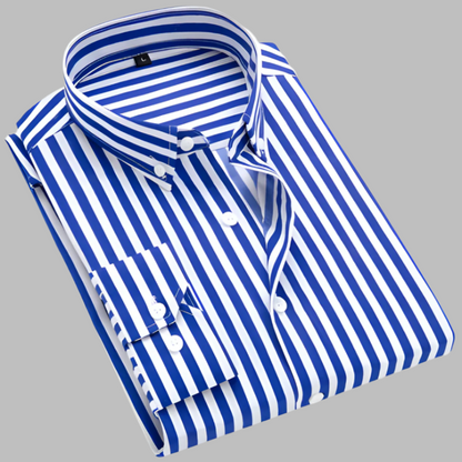 Camicia in cotone Oxford a quadri da uomo