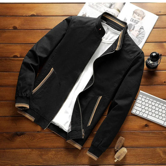 Bomber in Cotone di Stile per Uomo