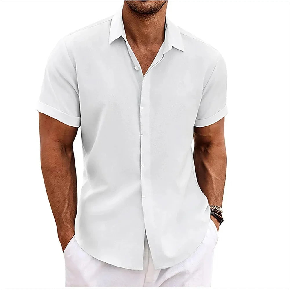 Elian – Camicia in Lino da Uomo