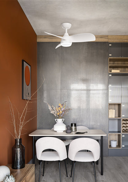 Knot Ventis - Ventilatore da Soffitto con Luce Integrata