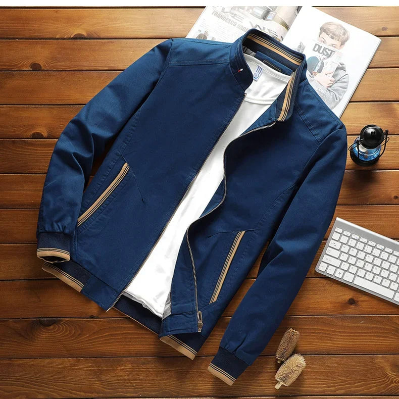 Bomber in Cotone di Stile per Uomo