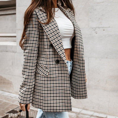 Blazer Sagomato con Doppia Bottonatura
