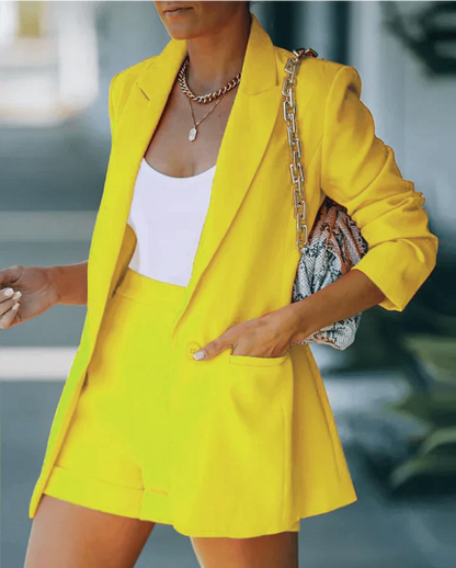 Stella Set Blazer & Shorts da Donna