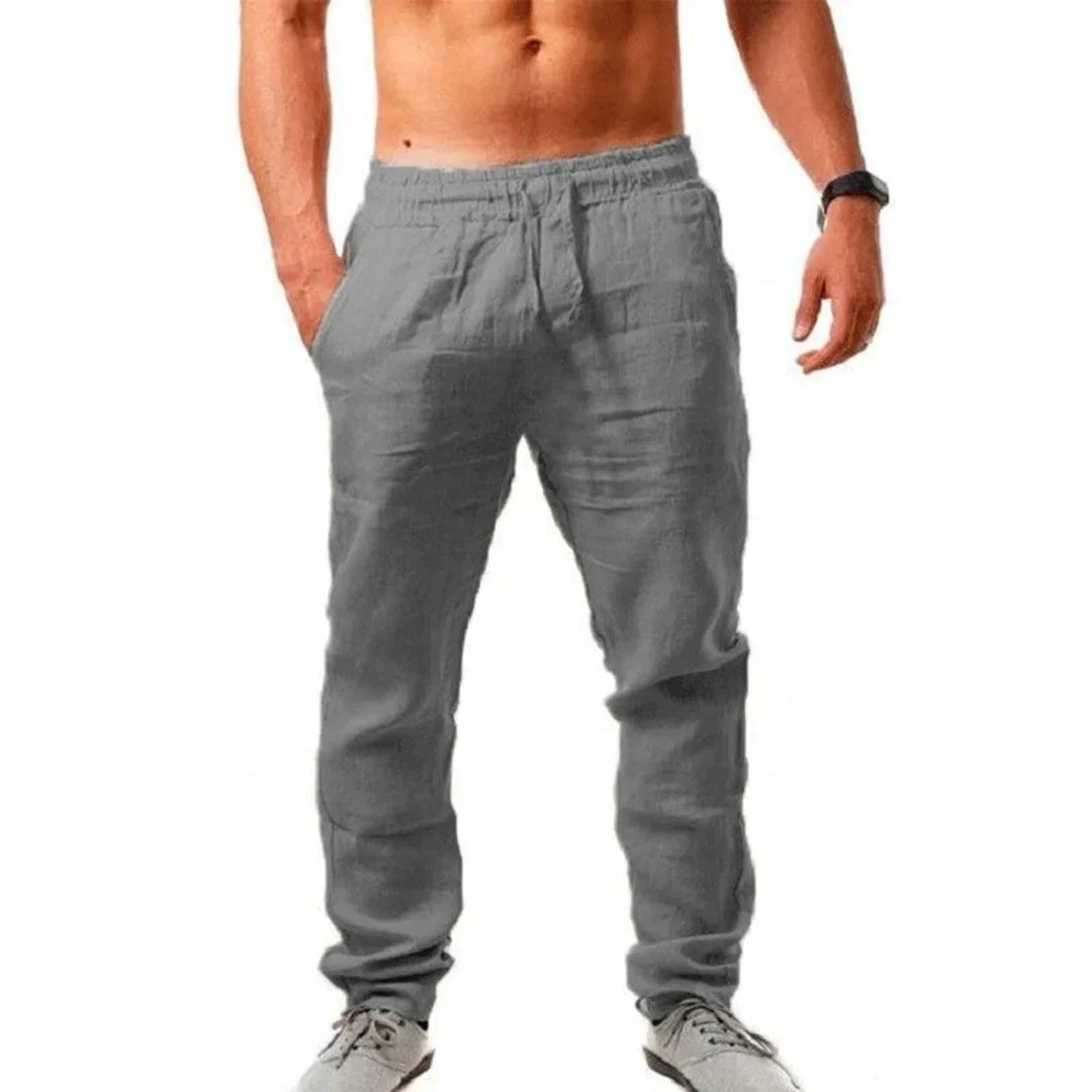 ARNO Pantalone in Lino Uomo