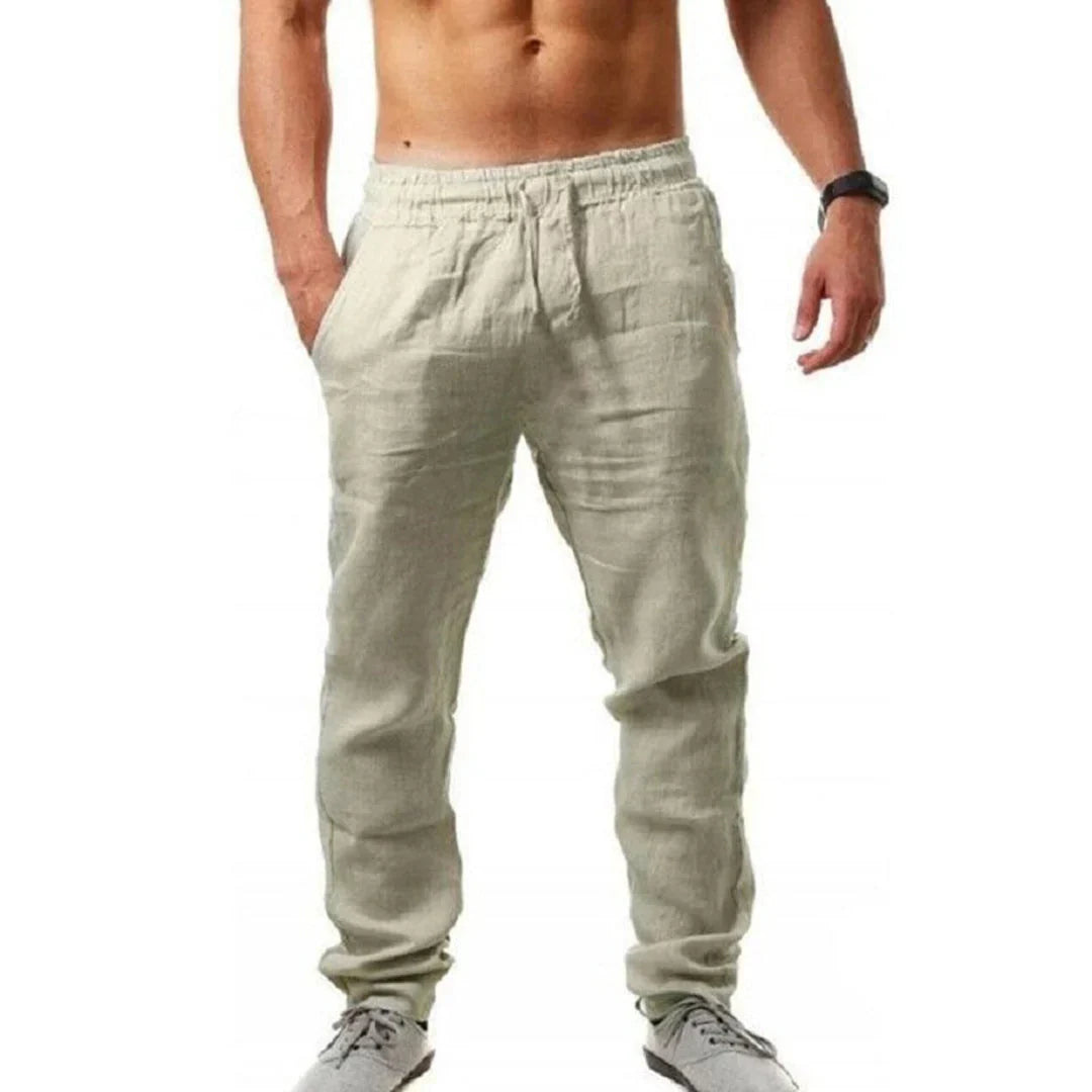ARNO Pantalone in Lino Uomo
