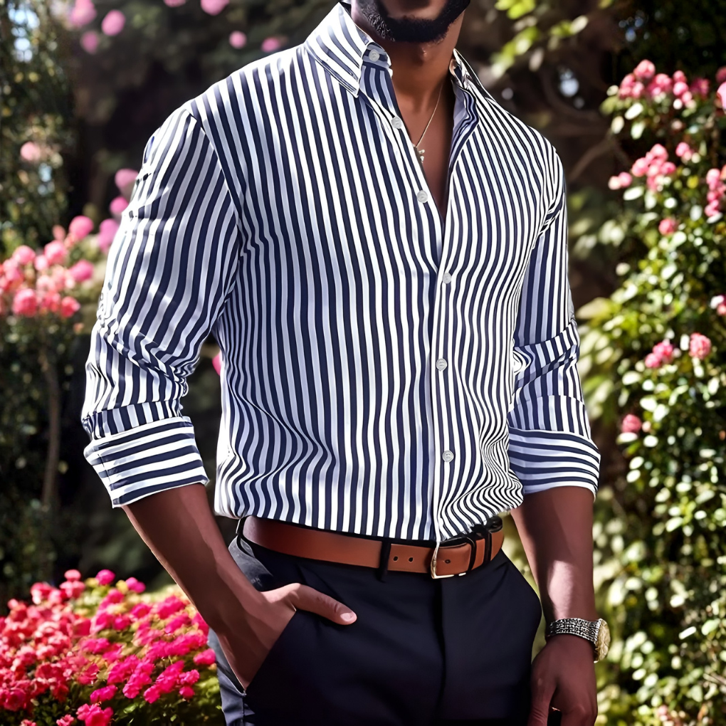Camicia a righe