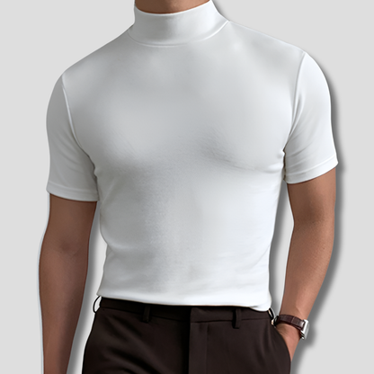Maglia a collo alto traspirante da uomo
