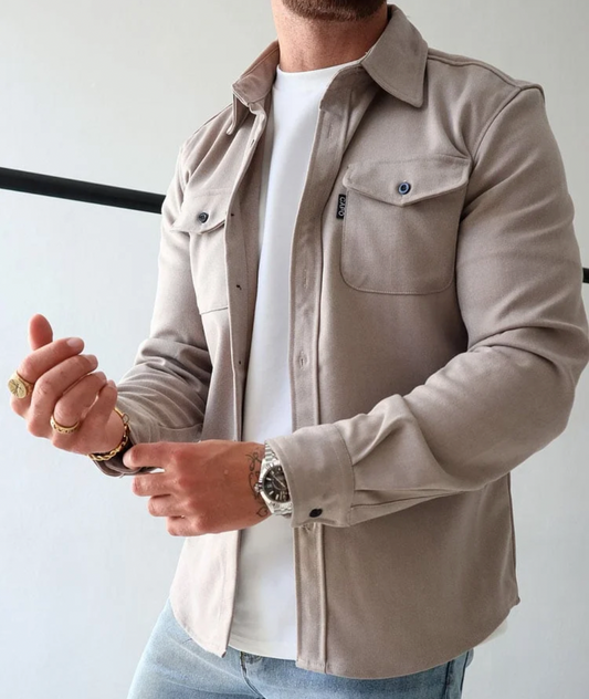 Camicia-Giacca da Uomo per Autunno & Inverno