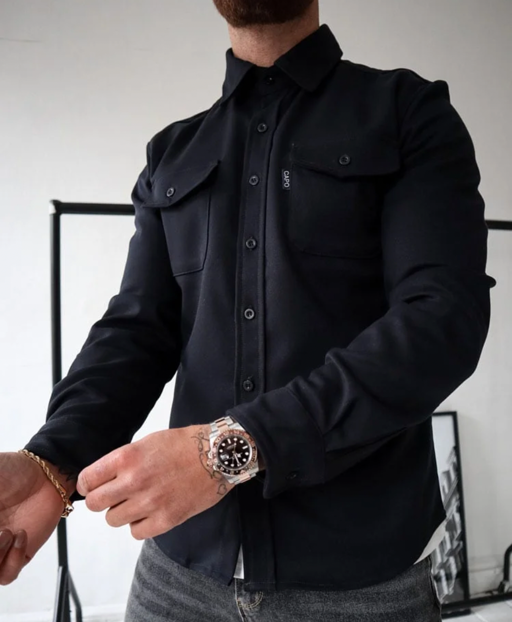 Camicia-Giacca da Uomo per Autunno & Inverno
