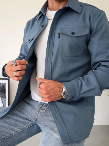 Camicia-Giacca da Uomo per Autunno & Inverno