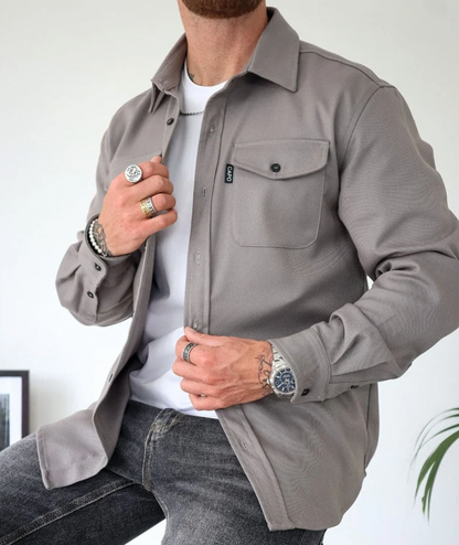 Camicia-Giacca da Uomo per Autunno & Inverno