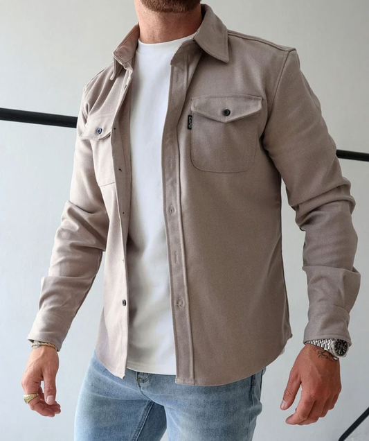 Camicia-Giacca da Uomo per Autunno & Inverno