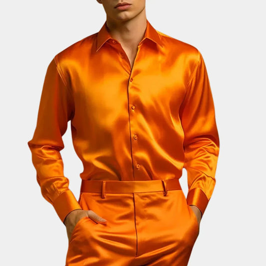 Camicia di Lusso in Satin