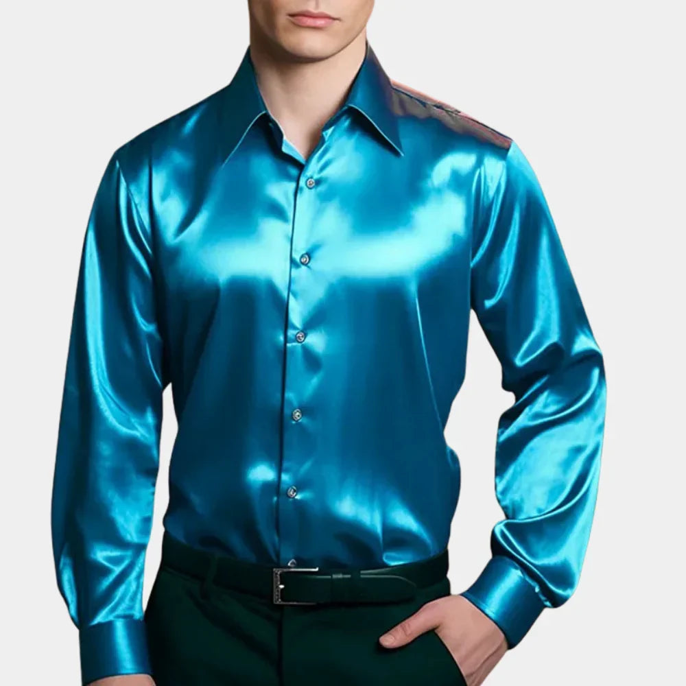 Camicia di Lusso in Satin