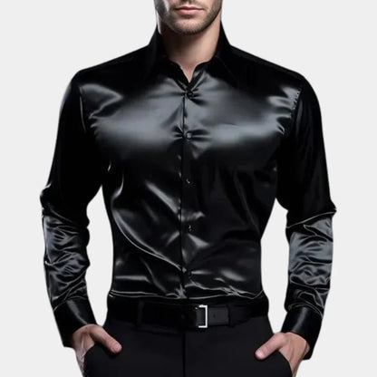 Camicia di Lusso in Satin