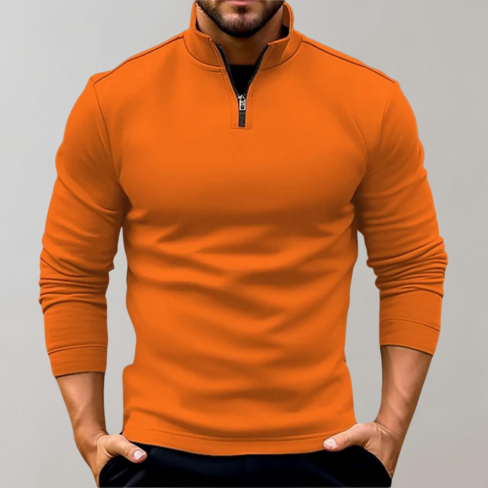 Polo con Chiusura a Zip per Uomo